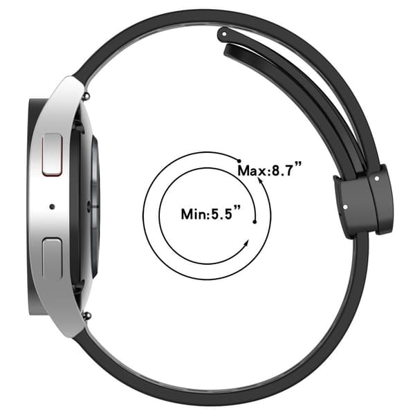 Silikonarmband Sport Samsung Galaxy Watch 6 44mm Blå