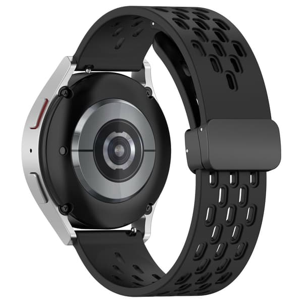 Silikonarmband Sport Samsung Galaxy Watch 6 40mm Svart