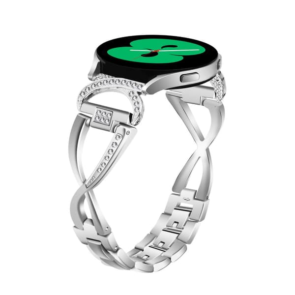 Rhinestone Kristallarmband Samsung Galaxy Watch 6 44mm Silver