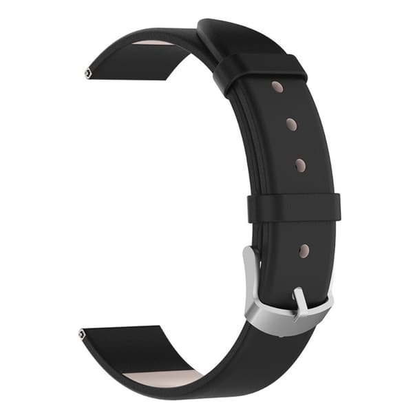 Äkta Läderarmband Samsung Galaxy Watch 6 40mm Svart