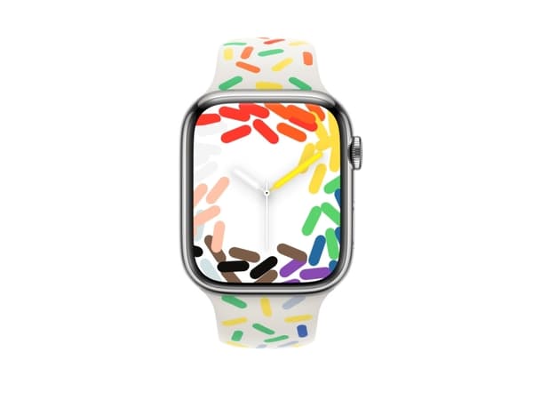 Apple MUQ33ZM/A, Yhtye, Älykello, Monivärinen, Apple, Apple Watch 42mm, 44mm, 45mm, 49mm, Fluoroelastomeeri