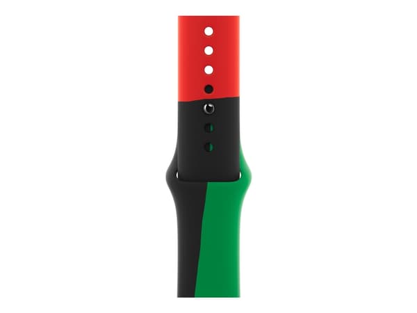 Apple - Klokkestropp for smart armbåndsur - 44 mm - M/L (passer håndledd på 160 - 210 mm) - Black Unity