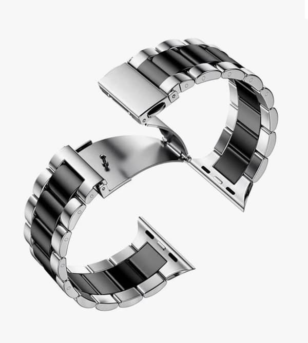 Elegant Metalarmbånd i Rustfrit Stål til Apple Watch