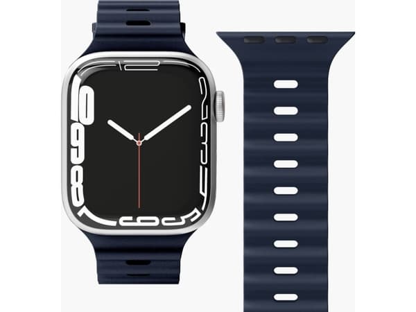 Vonmählen Wave Band, Band, Smartklokke, Blå, Apple, Apple Watch 38 mm | 40 mm | 41 mm, Silikon