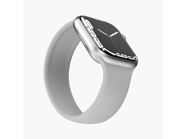 Vonmählen Solo Loop, Rem, Smartwatch, Ljusgrå, Apple, Apple Watch 42 mm / 44 mm / 45 mm / 49 mm, Silikon