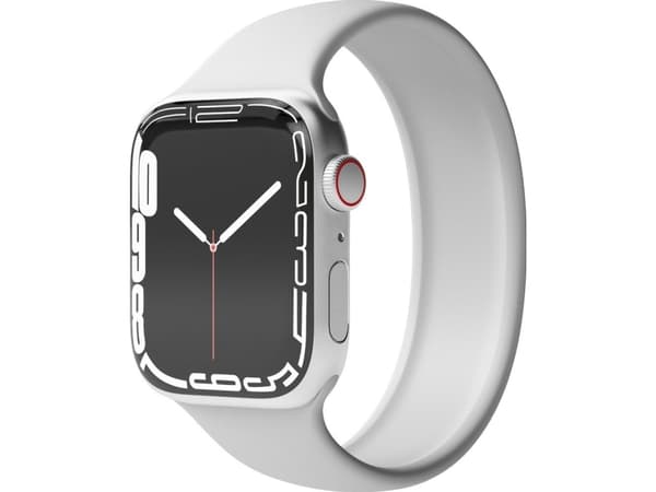 Vonmählen Solo Loop, Rem, Smartwatch, Ljusgrå, Apple, Apple Watch 42 mm / 44 mm / 45 mm / 49 mm, Silikon