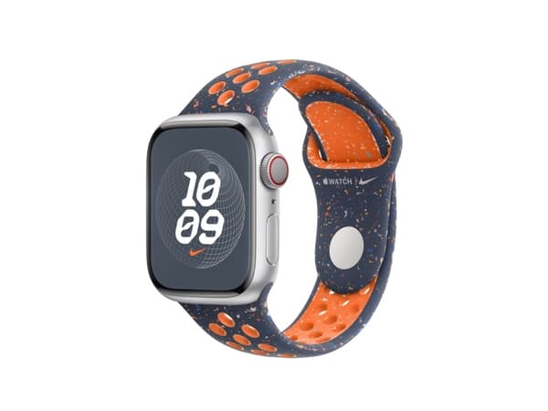 Apple Nike - Band för smart klocka - 41 mm - storlek M/L - blue flame