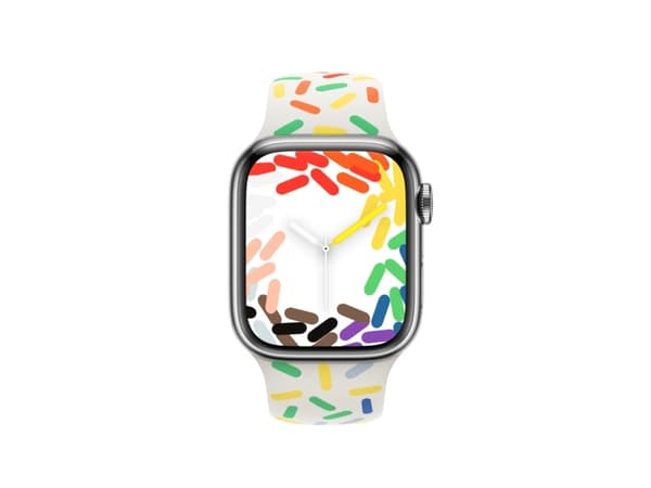 Apple - Pride Edition - klocKräm för smart klocka - 41 mm - storlek M/L