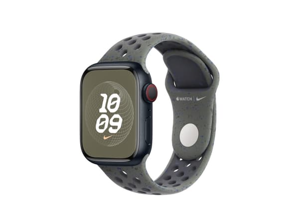 Apple Nike - Band för smart klocka - 41 mm - storlek M/L - cargo-khaki