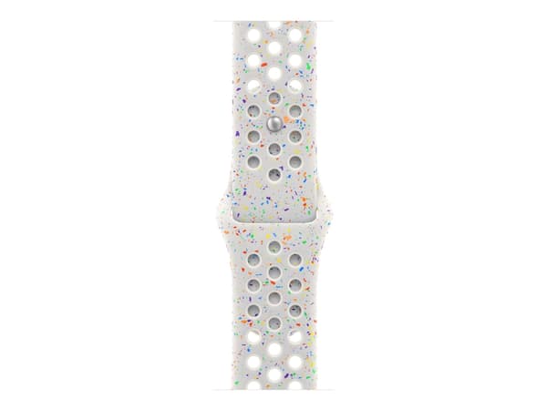 Apple Nike - Band för smart klocka - 41 mm - storlek M/L - ren platinum