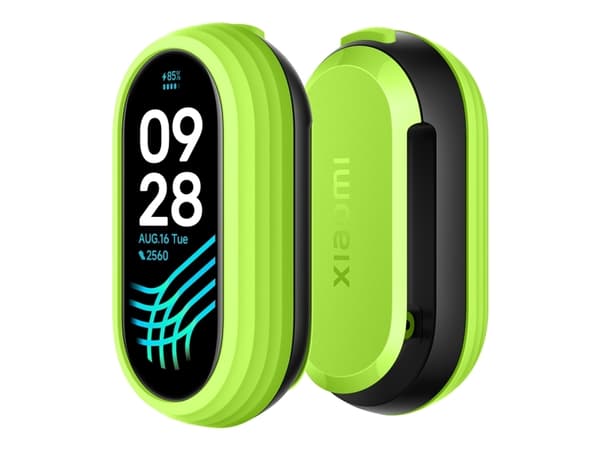 Xiaomi - Klips for aktivitetssporer - svart/grønn - for Xiaomi Smart Band 8