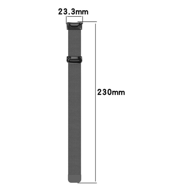 Milanese Loop Armband Fitbit Charge 6 Champagneguld