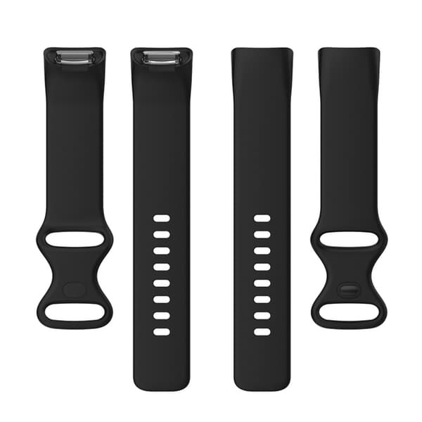 Silikonarmband Fitbit Charge 6 Svart
