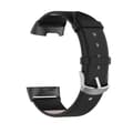 Miniatyrbild 2 av 3: Äkta Läderarmband Fitbit Charge 6 Svart