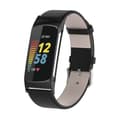 Miniatyrbild 1 av 3: Äkta Läderarmband Fitbit Charge 6 Svart