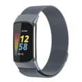 Miniatyrbild 1 av 5: Milanese Loop Armband Fitbit Charge 6 Grå