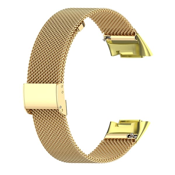 Milanese Mesh Bracelet Fitbit Charge 5 Guld