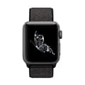 Miniatyrbild 2 av 3: Nylonarmband Apple Watch 41mm Series 9 Svart