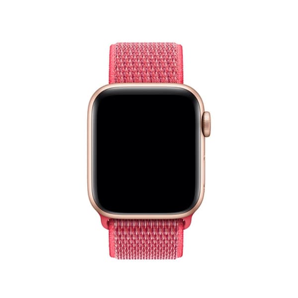 Nylonarmband Apple Watch 41mm Series 9 Röd