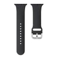Miniatyrbild 4 av 4: Soft Silikonarmband Apple Watch 41mm Series 9 Svart