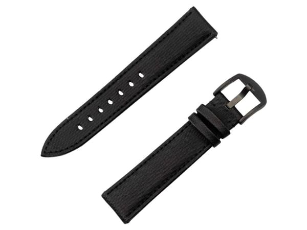 JT BERLIN 10853, Band, Smartklokke, Sort, Universell, 20 mm Watch, Ekte lær