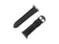 Miniatyrbilde 3 av 4: JT BERLIN 10840, Band, Smartklokke, Sort, Apple, Watch Serie 1-3 (42mm), Serie 4-8 (44 45mm), 49mm, Watch Ultra, Ekte lær