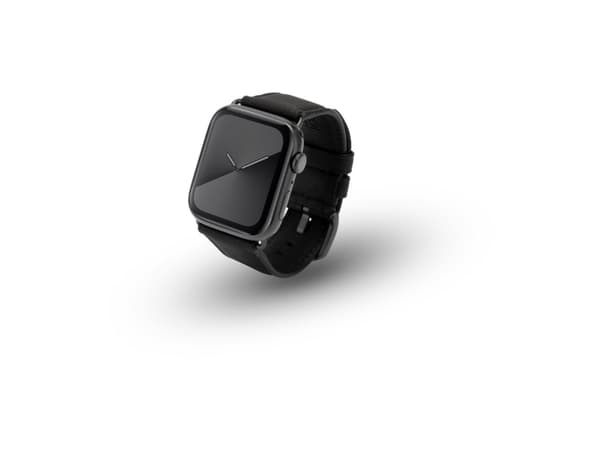 JT BERLIN 10840, Band, Smartklokke, Sort, Apple, Watch Serie 1-3 (42mm), Serie 4-8 (44 45mm), 49mm, Watch Ultra, Ekte lær