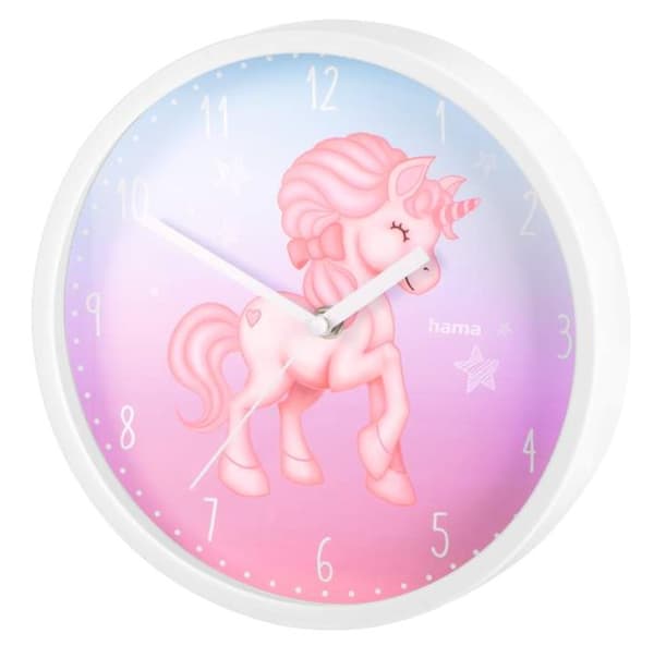 Children's wall clock Hama "Magical Unicorn" HAMA-186426