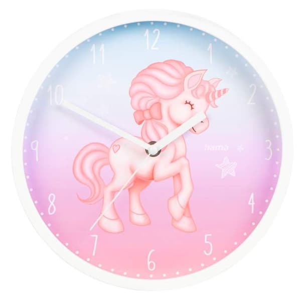 Children's wall clock Hama "Magical Unicorn" HAMA-186426