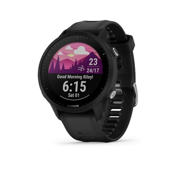 Garmin Forerunner 955 3.3 cm (1.3") LCD Digital 260 x 260 pixels Touchscreen Black Wi-Fi GPS (satellite)