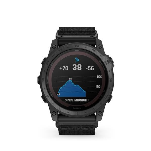 Garmin Tactix 7 Pro Ballistics Solar Powered Tactical GPS Watch with Applied Ballistics and Nylon Band