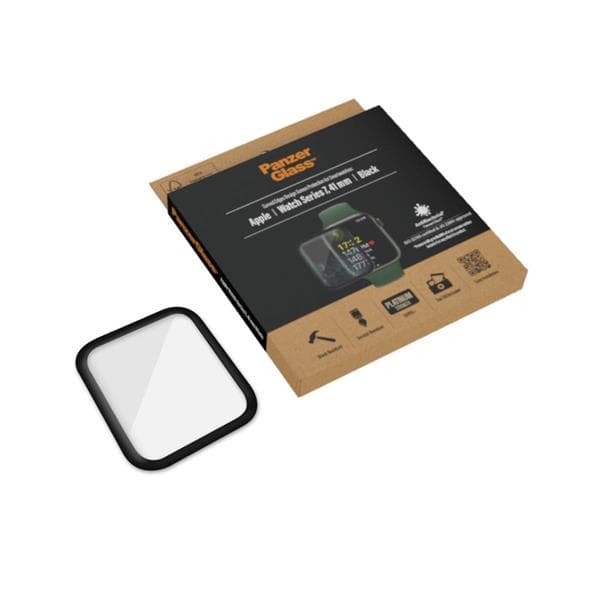 PanzerGlass Full Body Apple Watch 7 41mm Screen protector, Black