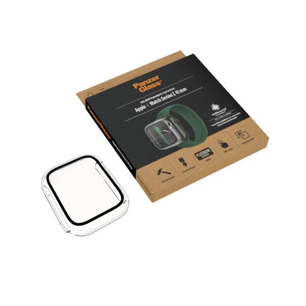 PanzerGlass Full Body Apple Watch 7 41mm Screen protector, Clear