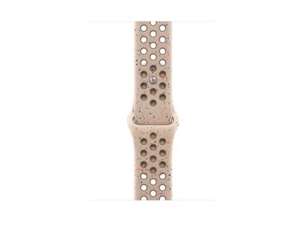 Apple Nike - Band för smart klocka - 45 mm - M/L (passar handleder på 160 - 210 mm) - desert stone