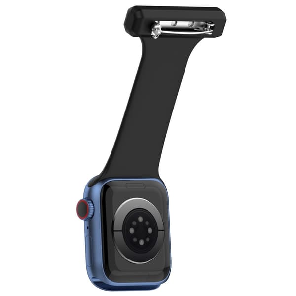 Apple Watch 45mm Series 9 Rem Sjuksköterskeklocka Svart