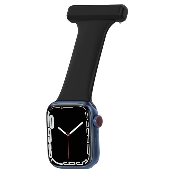 Apple Watch 45mm Series 9 Rem Sjuksköterskeklocka Svart
