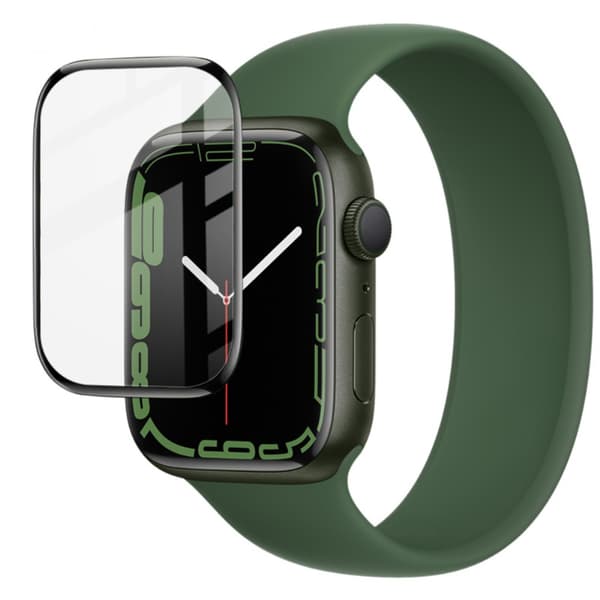 Imak PMMA Glas Skärmskydd Apple Watch 45mm Series 9 Svart