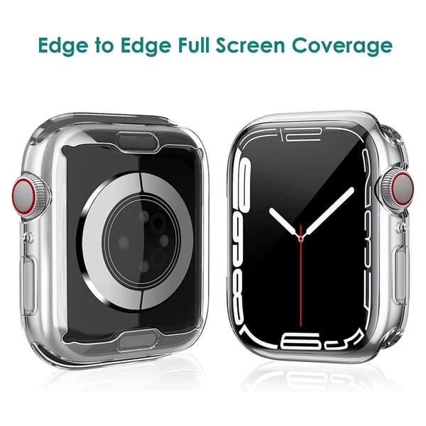 Heltäckande Skal Apple Watch 45mm Series 9 Transparent