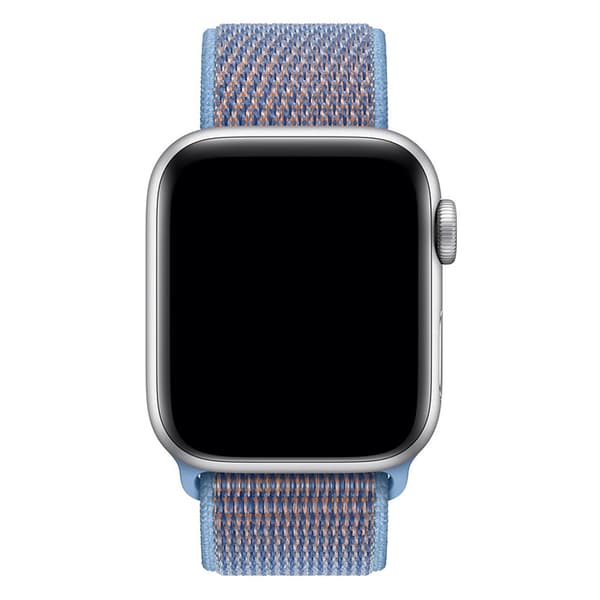 Nylonarmband Apple Watch 45mm Series 9 Baby Blå