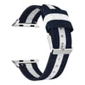Miniatyrbild 3 av 5: Nylonarmband Apple Watch 45mm Series 9 Blå/Vit