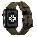Miniatyrbild 1 av 4: Leather Armband Apple Watch 45mm Series 9 Grön
