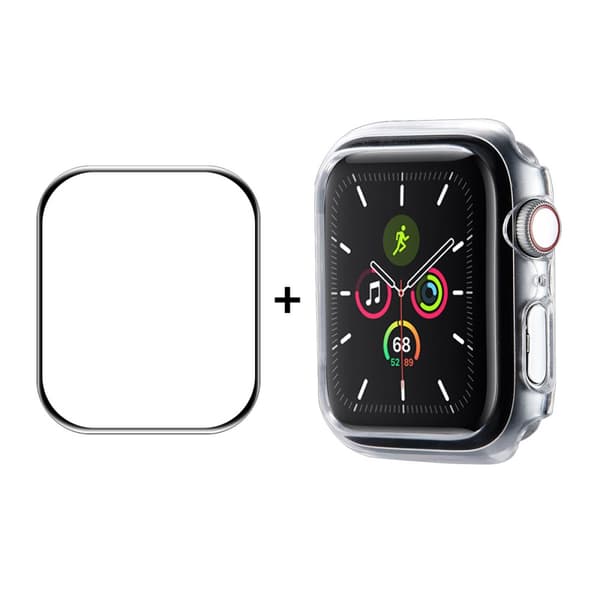Hat Prince Skal och Skärmskydd Apple Watch 45mm Series 9 Transparent