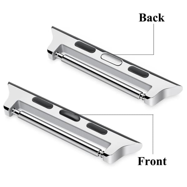 Fästen Till Armband Apple Watch 45mm Series 9 Silver