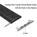 Miniatyrbild 4 av 4: Fästen Till Armband Apple Watch 45mm Series 9 Silver
