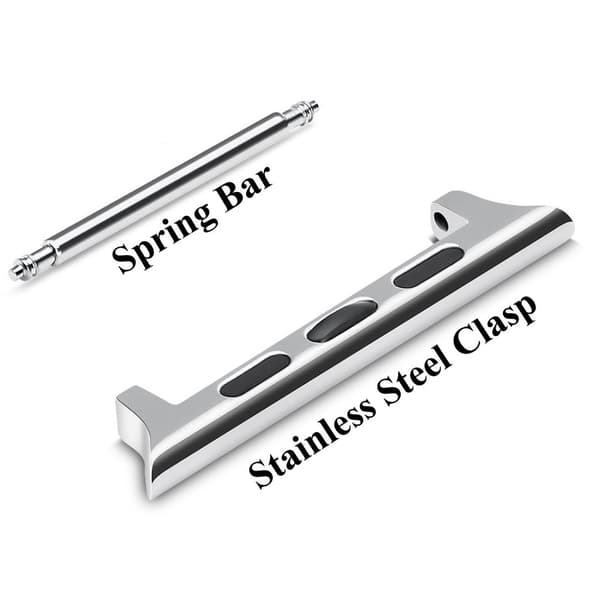Fästen Till Armband Apple Watch 45mm Series 9 Silver