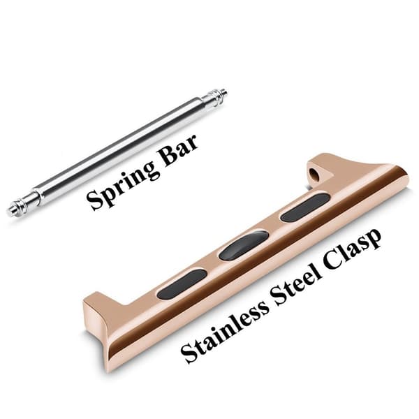 Fästen Till Armband Apple Watch 45mm Series 9 Roséguld