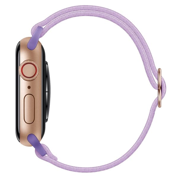 Elastiskt Nylonarmband Apple Watch 41mm Series 9 Lila