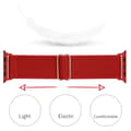 Miniatyrbild 4 av 5: Elastiskt Nylonarmband Apple Watch 45mm Series 9 Röd