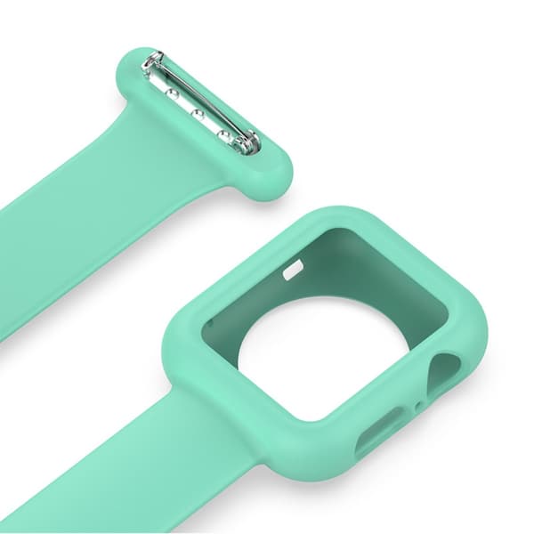 Apple Watch 38/40/41 mm Skal Sjuksköterskeklocka Grön