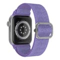 Miniatyrbild 1 av 5: Elastiskt Nylonarmband Apple Watch 42/44/45/49 mm Glitter Lila